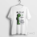 Limited Edition Milf Man I Love Frogs United Snakes Tee Shirt Sweater