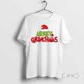 Limited Edition Merry Grinchmas Santa Hat Christmas Ornaments Tee Shirt Sweater