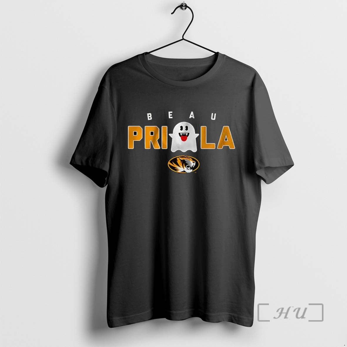 Limited Edition Missouri Tigers Football Beau Pribula Boo Ghost Halloween Tee Shirt Sweater