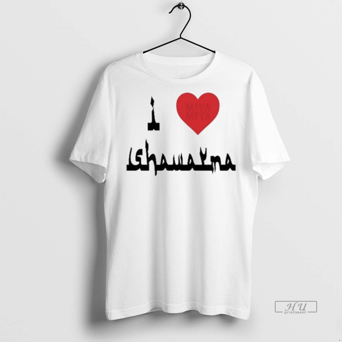 Limited Edition Miya I Heart Shawarma Tee Shirt Sweater