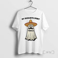 Limited Edition My Favourite Spirit Ghost Tequila Halloween Tee Shirt Sweater
