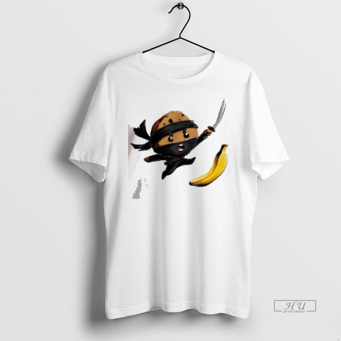 Limited Edition Ninja Cookie Banana Tee Shirt Sweater