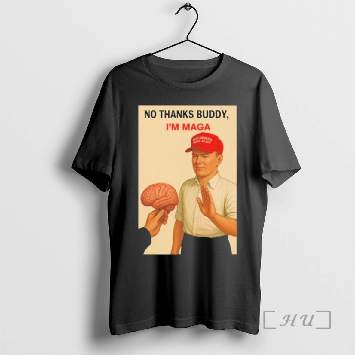 Limited Edition No Thanks Buddy Im Maga No Kings Day Tee Shirt Sweater