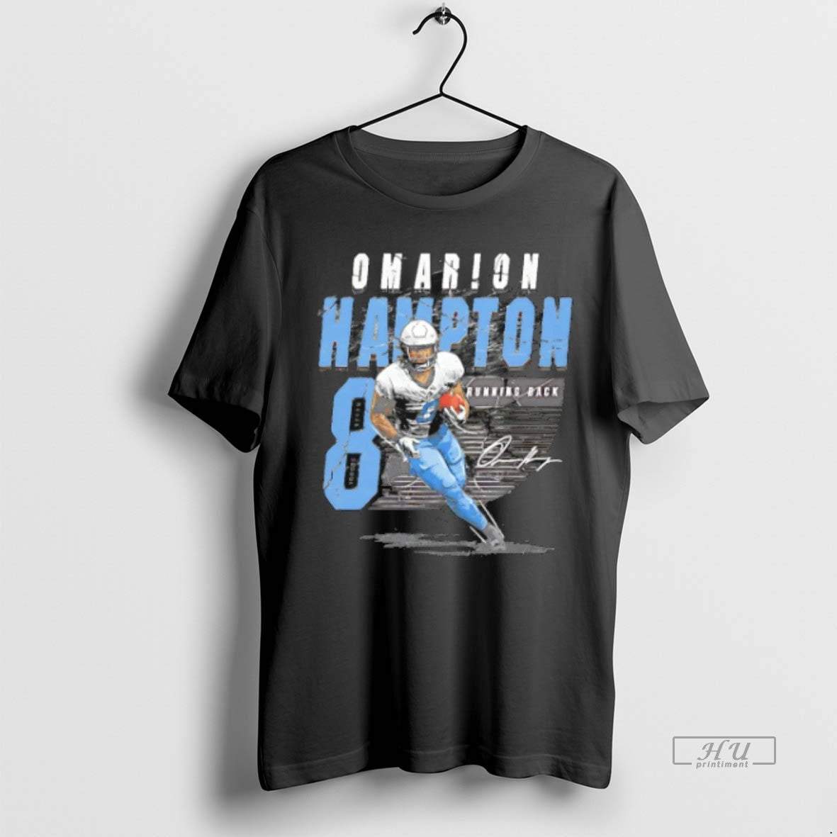 Limited Edition Omarion Hampton Los Angeles Chargers Player Name Tee Shirt Sweater