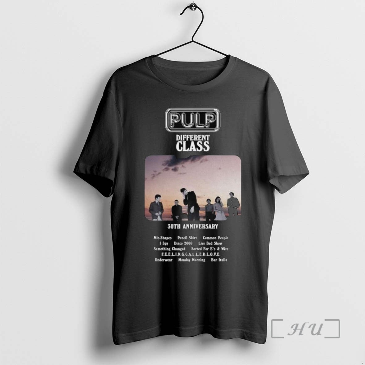 Limited Edition Pulp Different Class 30th Anniversary Long Sleve Tee Shirt Sweater