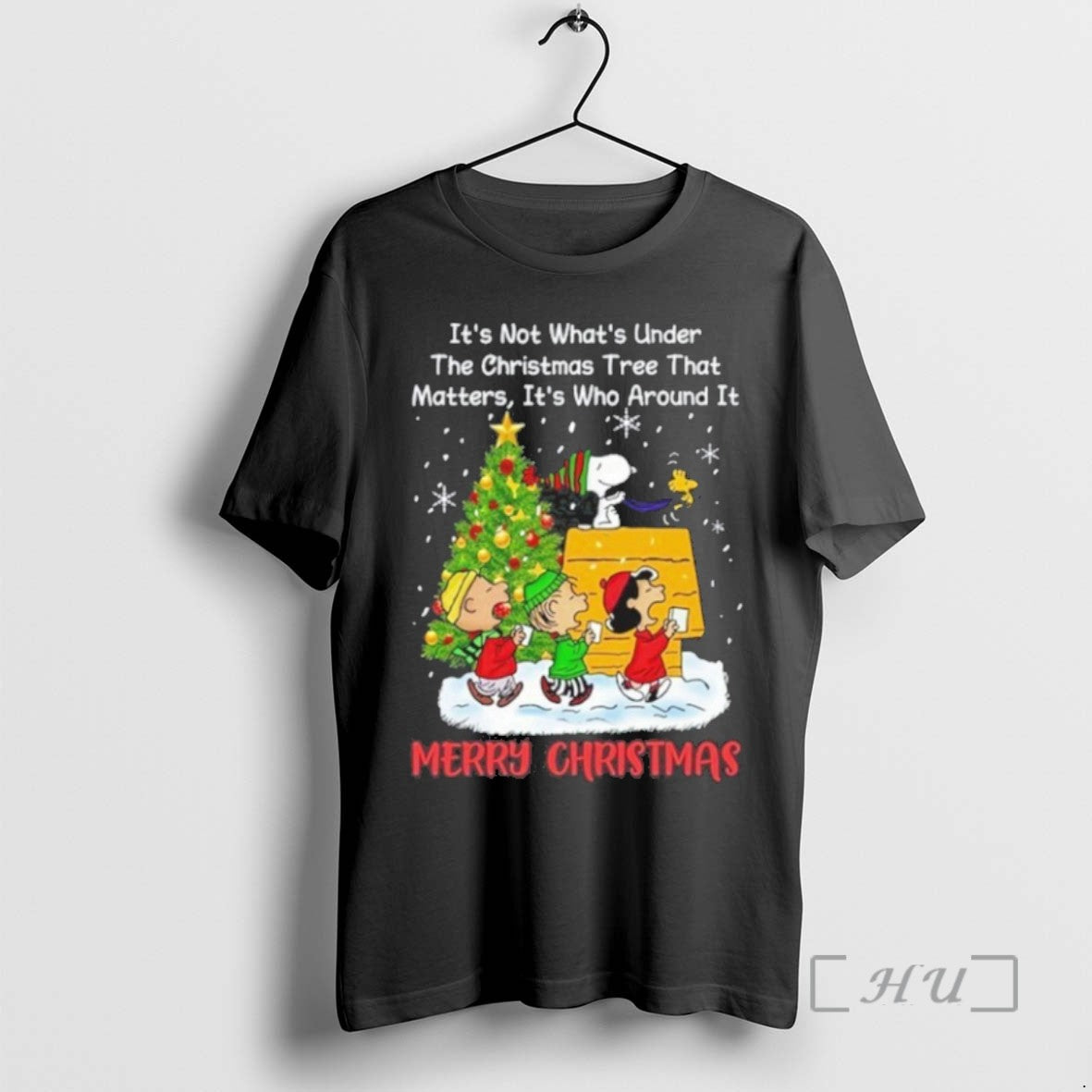 Limited Edition Peanuts Its Not Whats Under The Christmas Tree That Matters Its Who Around