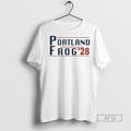 Limited Edition Portland Frog 28 Funny Retro Graphic Tee Shirt Sweatshirt Hoodies