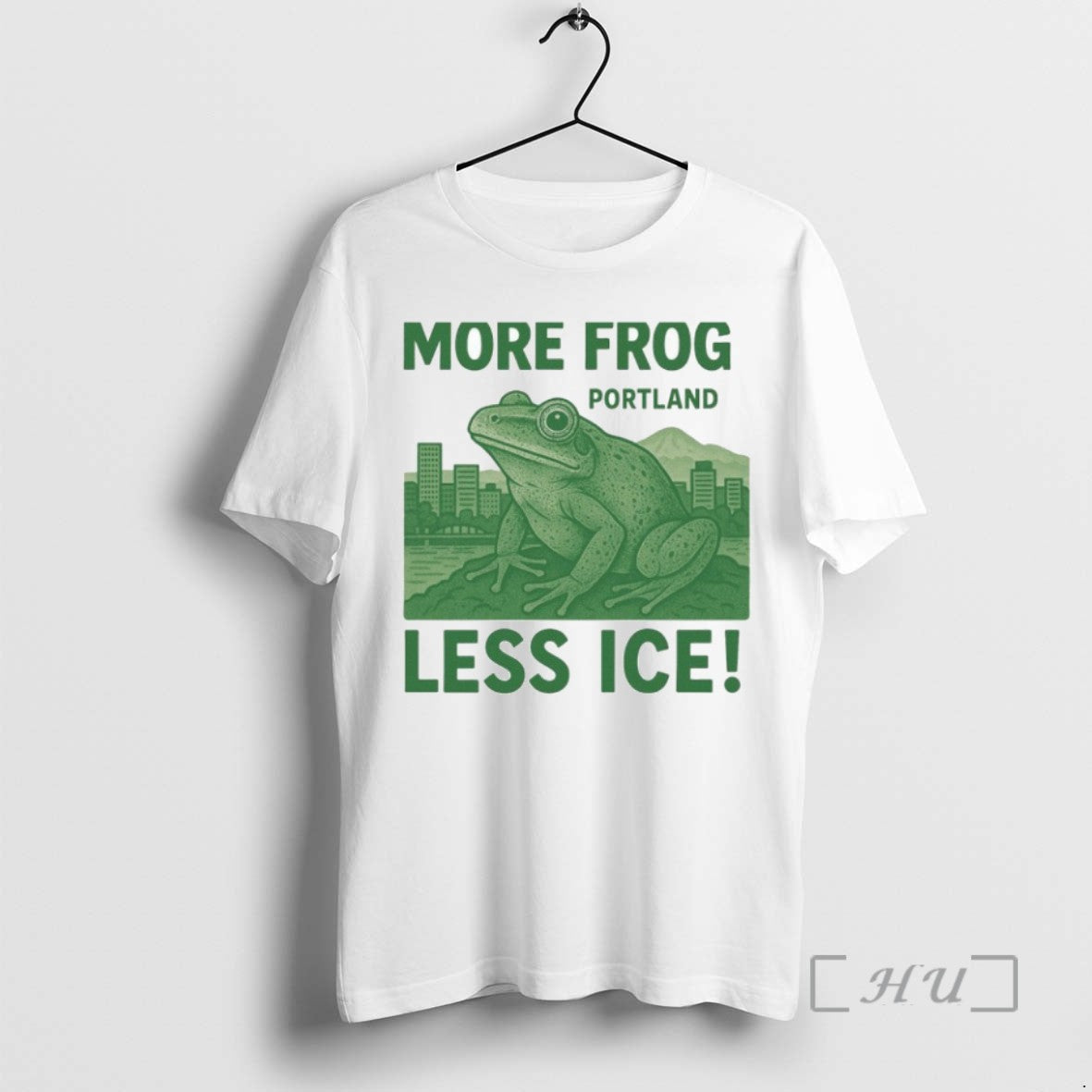 Limited Edition Portland Frog More Frog Portland Less Ice Tee Shirt Sweater