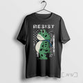 Limited Edition Portland Frog We The People Protest Patriotic America Flag Tee Shirt Sweater