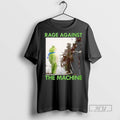 Limited Edition Rage Against The Machine Portland Frog Protest Anti Ice Graphic Tee Shirt