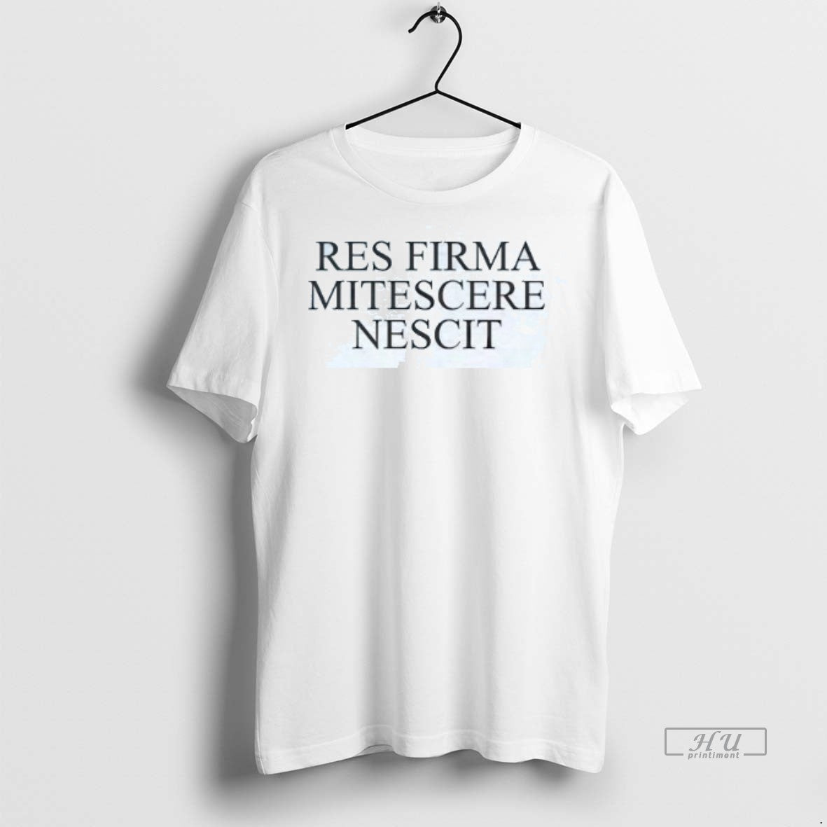Limited Edition Res Firma Mitescere Nescit Tee Shirt Sweater