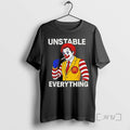 Limited Edition Ronald Mcdonald Mcdonalds Unstable Everything Tee Shirt Sweater
