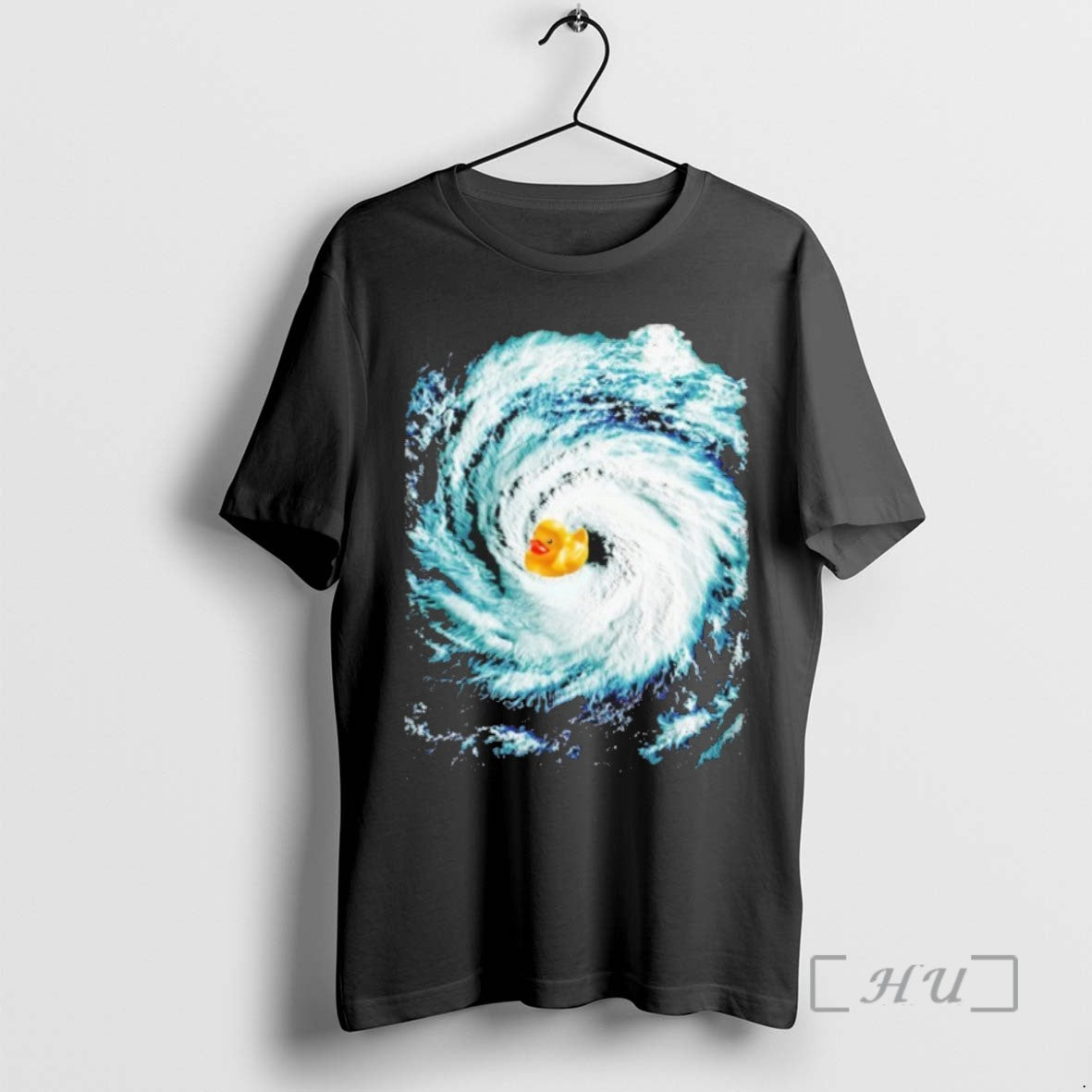Limited Edition Rubber Duck In Hurricane Storm Tee Shirt Sweater