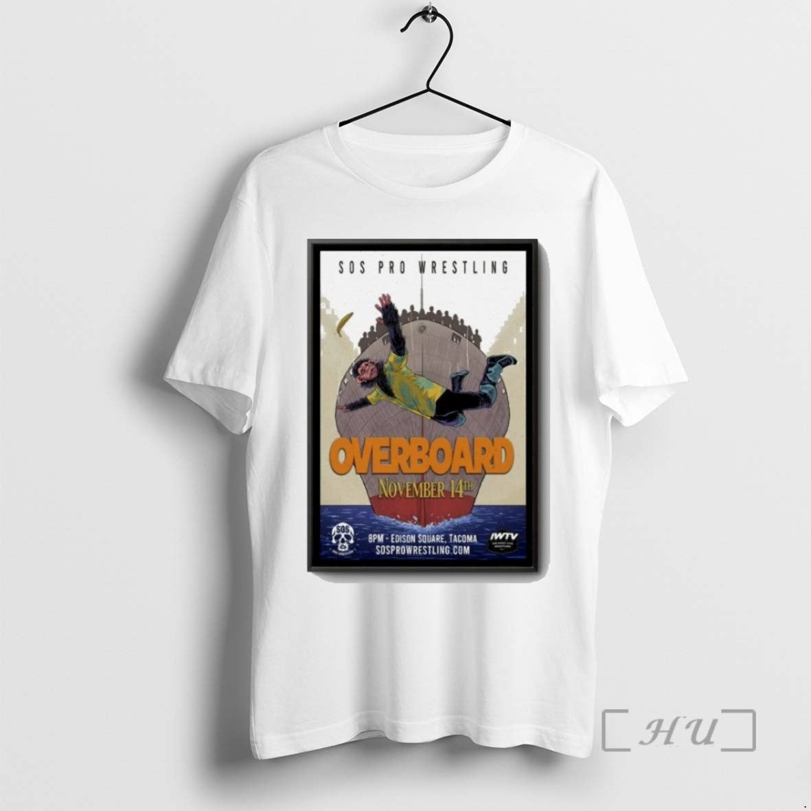 Limited Edition Sos Pro Wrestling Tour Tacoma Wa 2025 New Tee Shirt Sweater