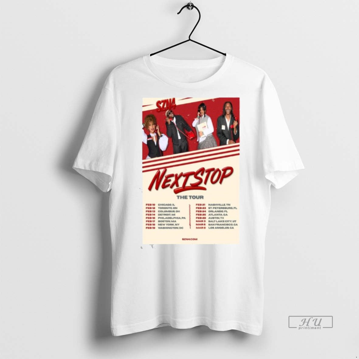 Limited Edition Szn4 Next Stop The Tour 2026 Tee Shirt Sweater