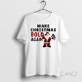 Limited Edition Santa Claus With American Flag Make Christmas Bold Again Tee Shirt Sweater