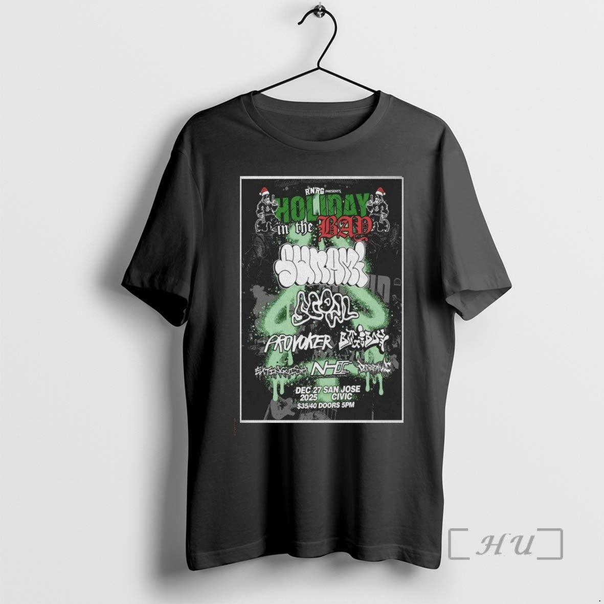 Limited Edition Scowl And Tsunami December 27 2025 San Jose Civic San Jose Ca Tee