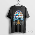 Limited Edition Seattle Mariners Signatures Skyline 2025 Tee Shirt Sweater