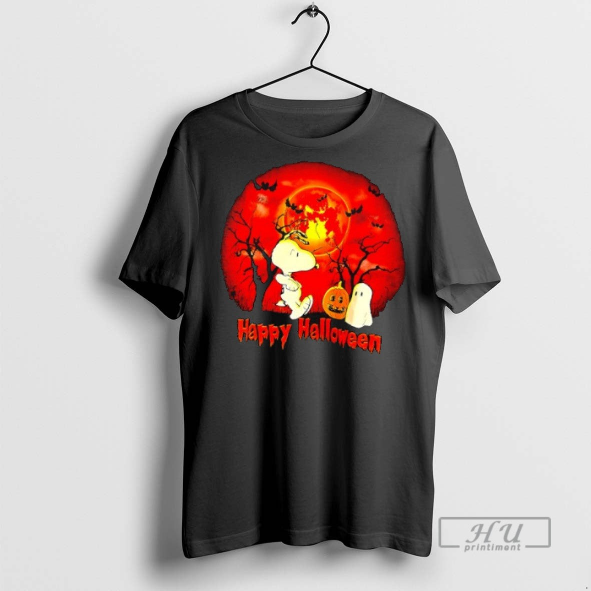 Limited Edition Snooppy Ghost Happy Halloween Graphic Tee Shirt Sweatshirt Hoodies