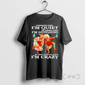 Limited Edition Strangers Think Im Quiet My Friends Think Im Outgoing Tee Shirt Sweater