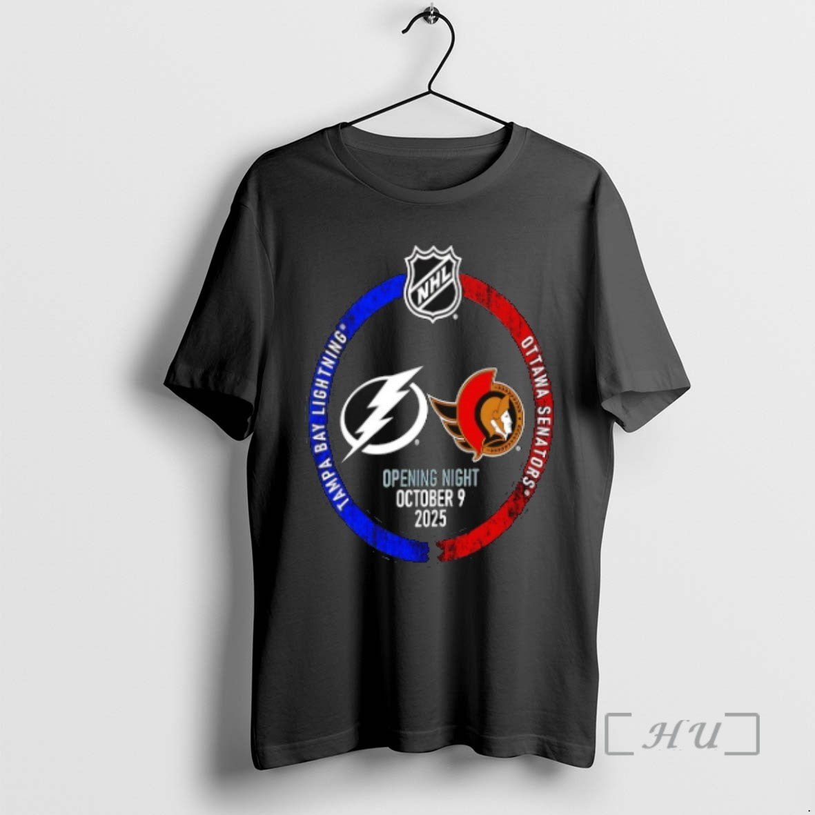 Limited Edition Tampa Bay Lightning Vs Ottawa Senators 2025 Nhl Opening Night Tee Shirt Sweater