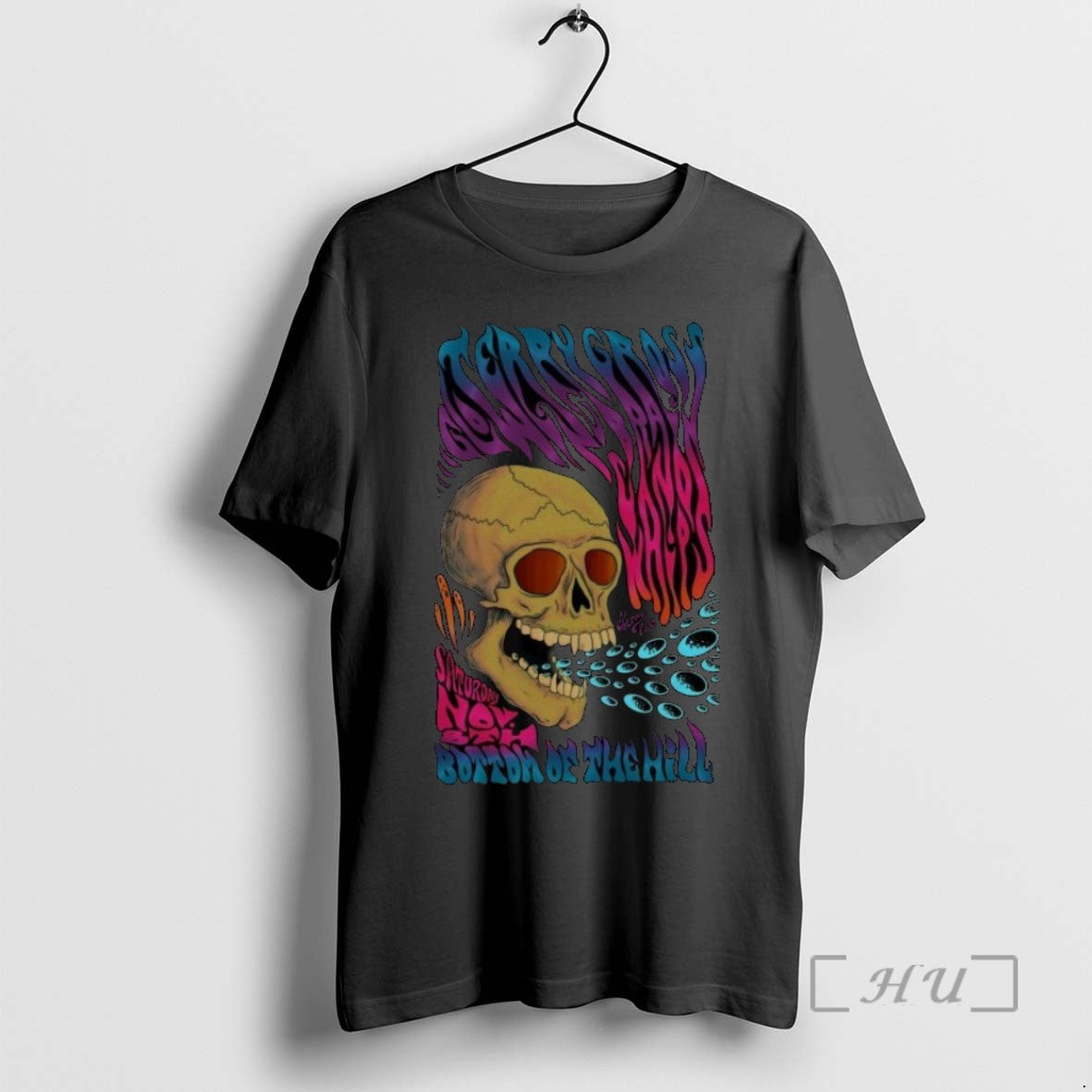 Limited Edition Terry Gross Nov 8 2025 Bottom Of The Hill Skull Tee Shirt Sweater