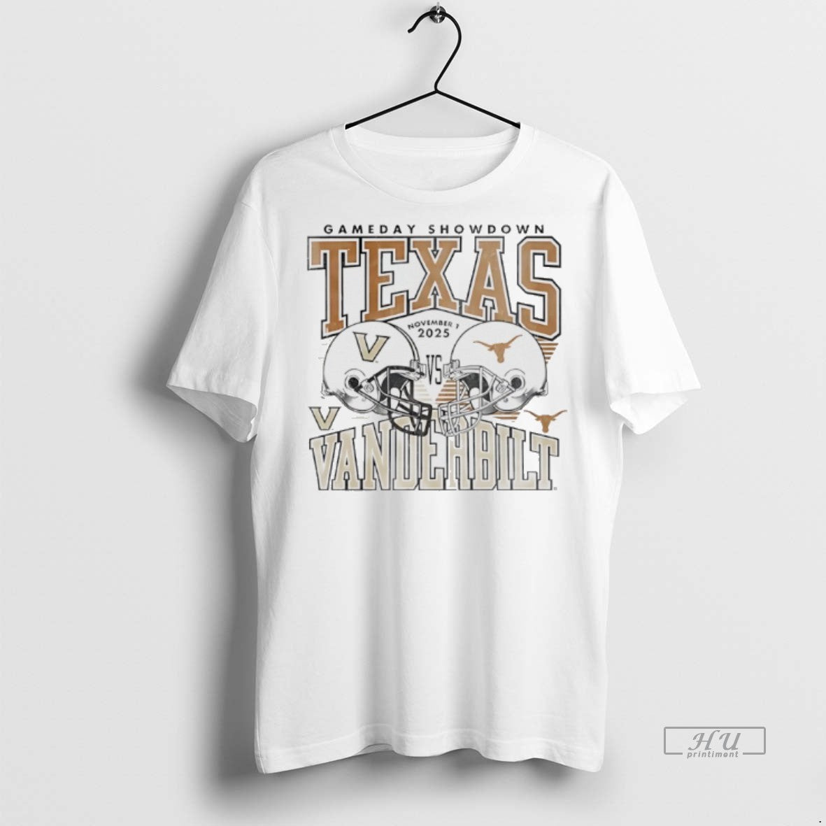Limited Edition Texas Longhorns Vs Vanderbilt Commodores 2025 Gameday Showdow Tee Shirt Sweater
