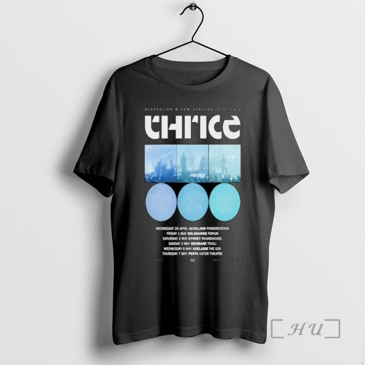 Limited Edition Thrice Australia And New Zealand Tour 2026 Tee Shirt Sweater
