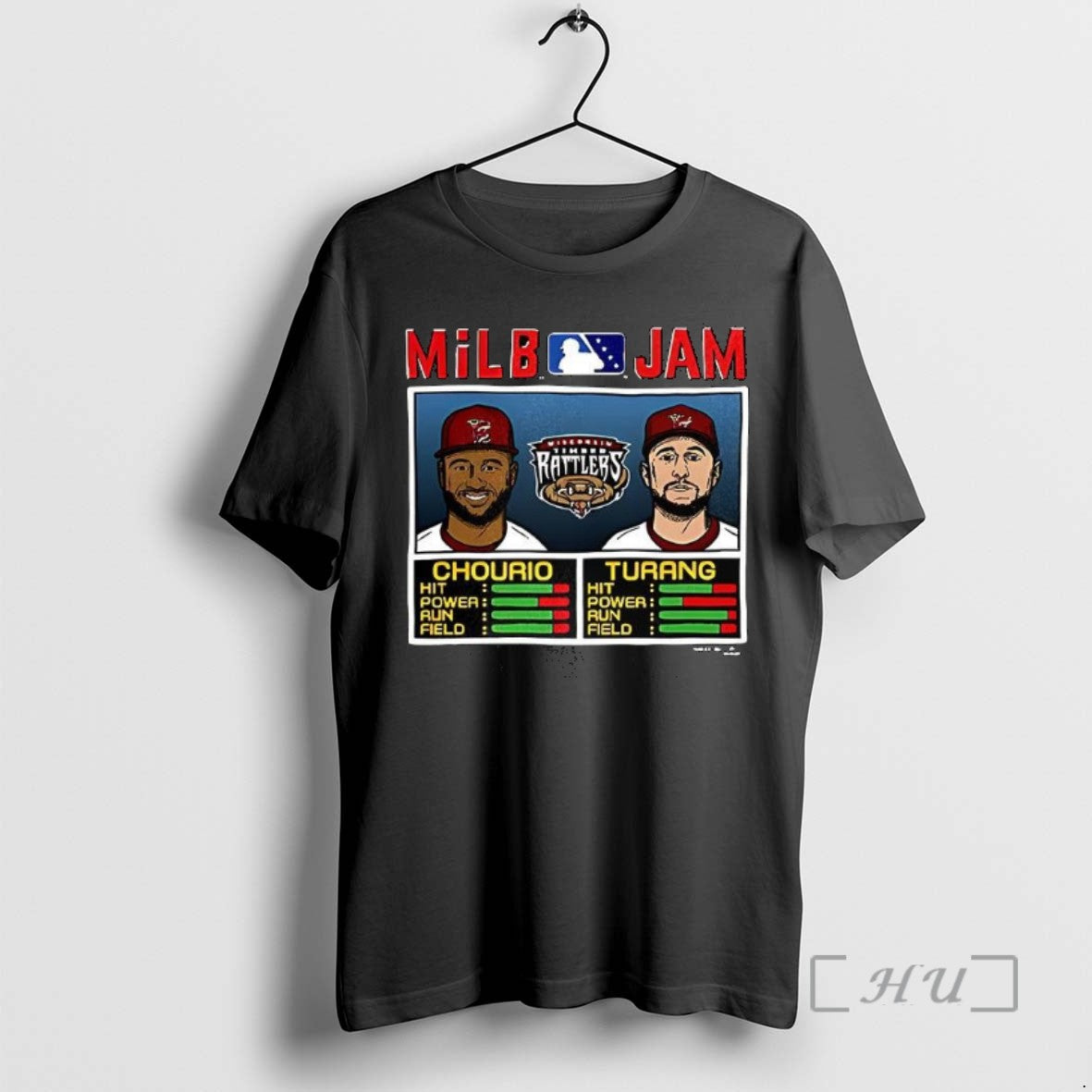Limited Edition Timber Rattlers Homage Chourio X Turang Milb Jam Tee Shirt Sweater