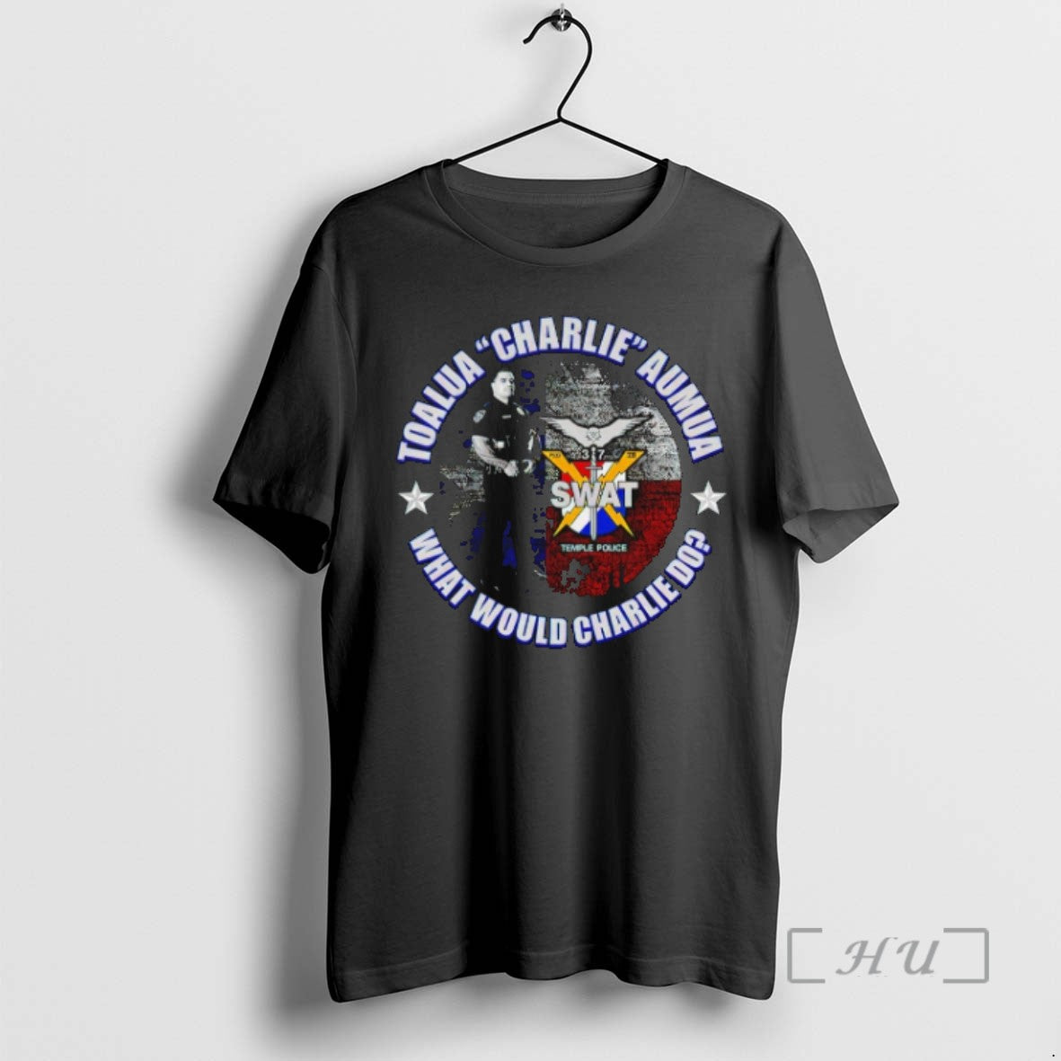Limited Edition Toalua Charlie Aumua What Would Charlie Do Tee Shirt Sweater