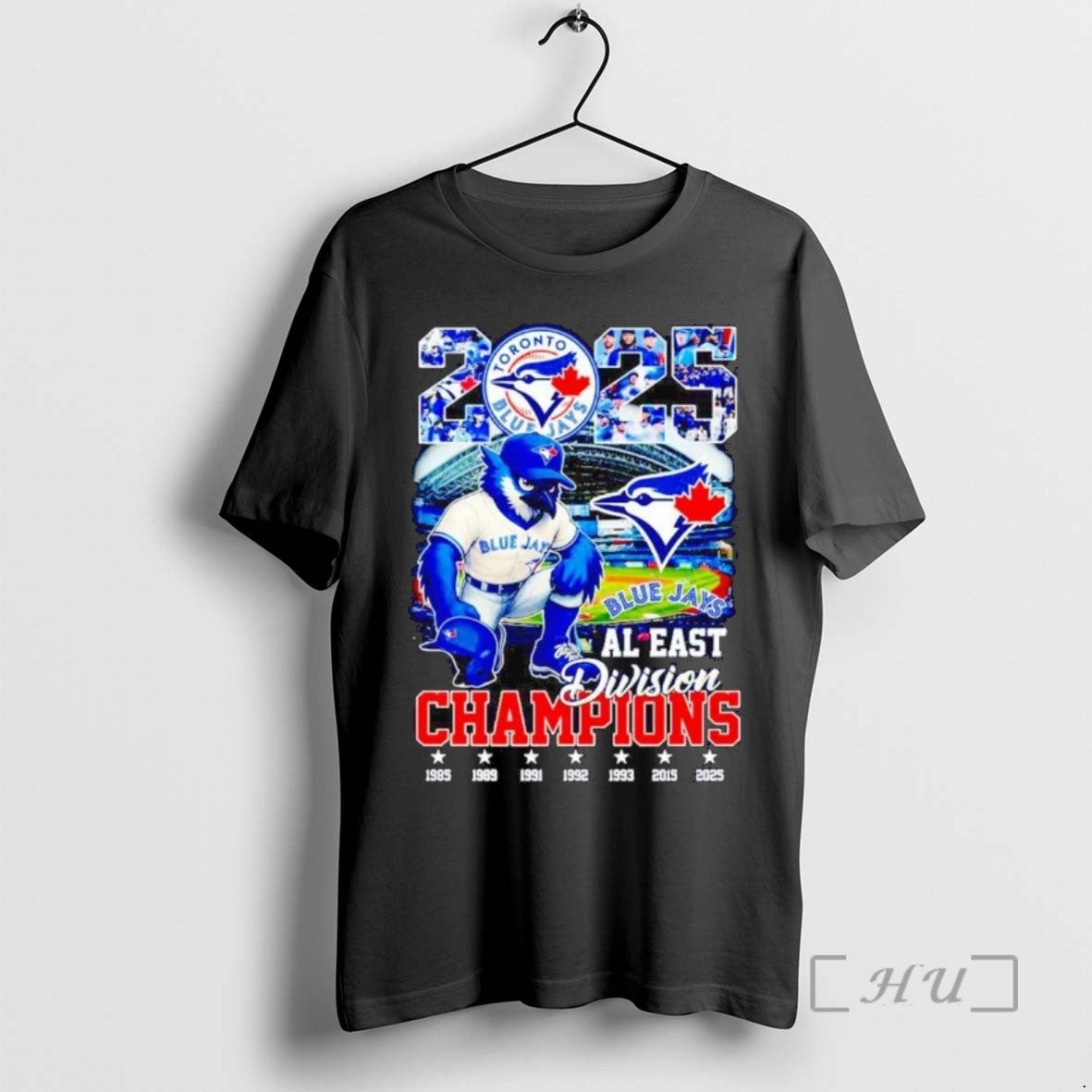 Limited Edition Toronto Blue Jays Al East Division Champions 2025 Tee Shirt Sweater