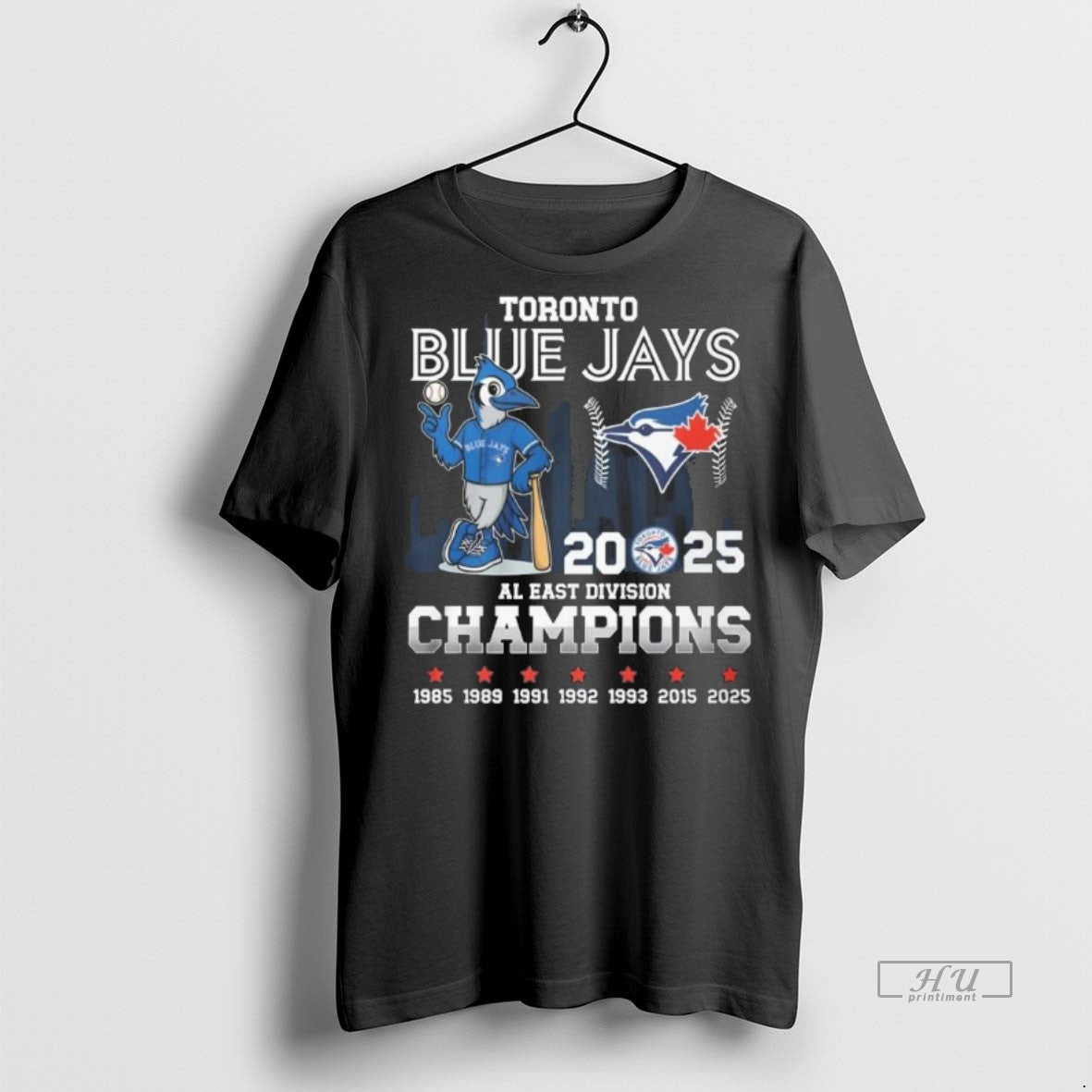 Limited Edition Toronto Blue Jays Mascot 2025 Al East Division Champions 1985 2025