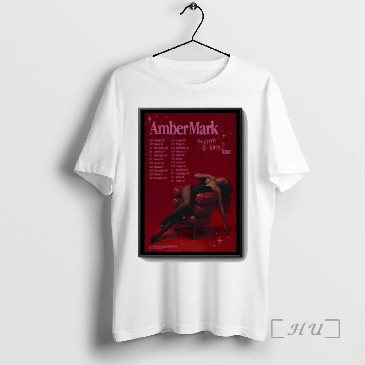 Limited Edition Tour Amber Mark 2026 Tee Shirt Sweater
