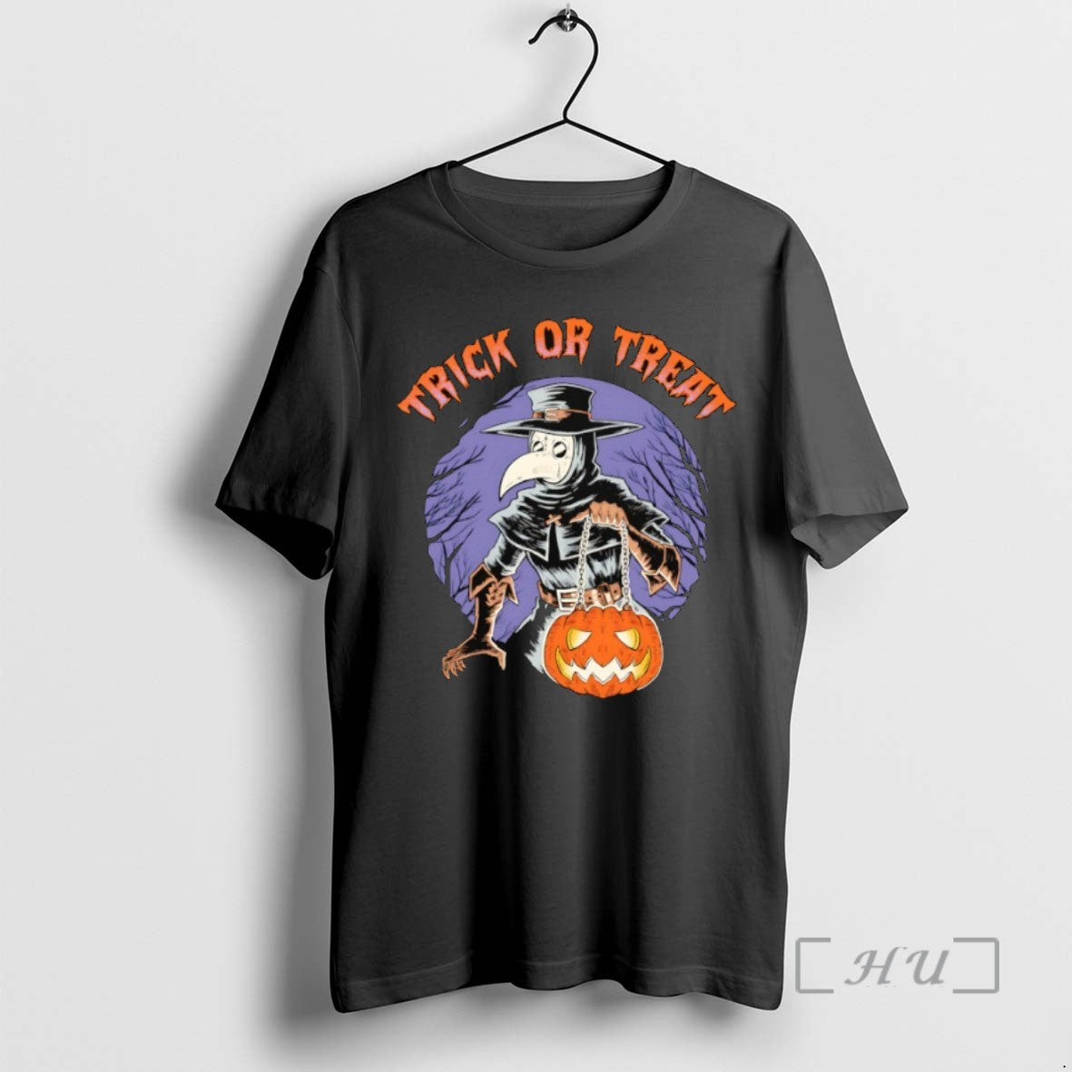 Limited Edition Trick Or Treat Plague Doctor Halloween Tee Shirt Sweater