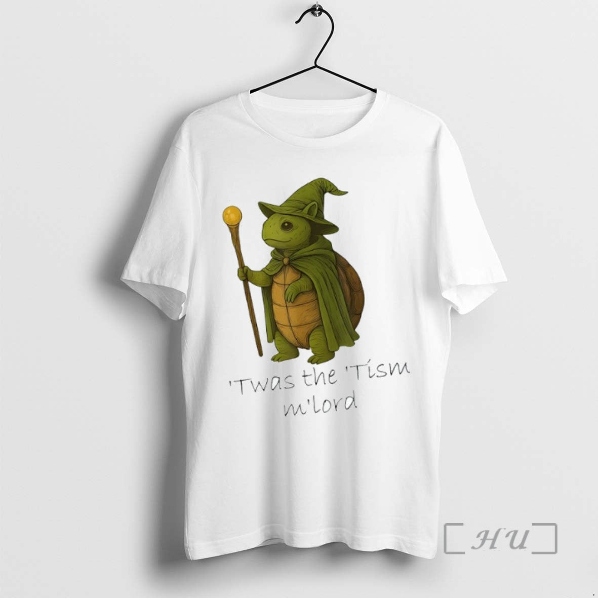 Limited Edition Twas The Tism Mlord Turtle Wizard Tee Shirt Sweater