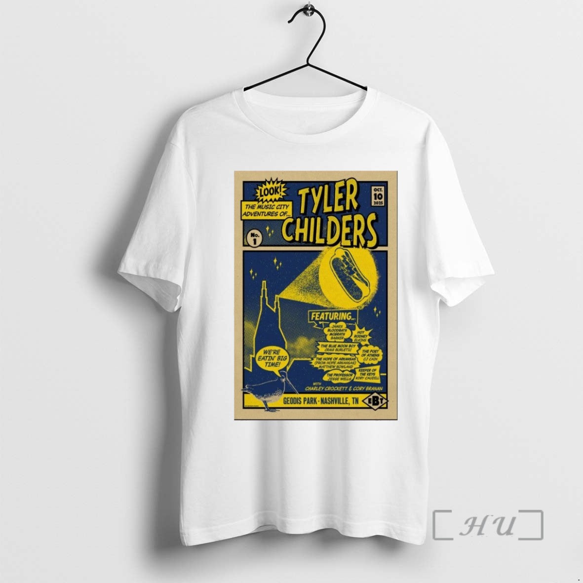 Limited Edition Tyler Childers 10 October 2025 Geodis Park In Nashville Tn Tee Shirt Sweater