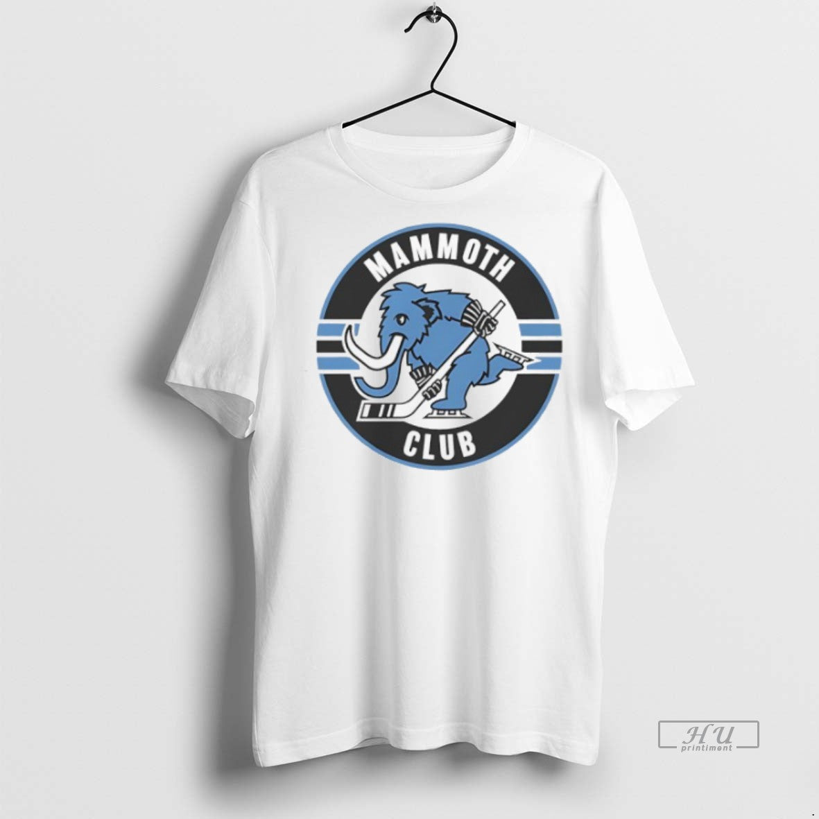 Limited Edition Utah Mammoth Club Hockey Logo Tee Shirt Sweater