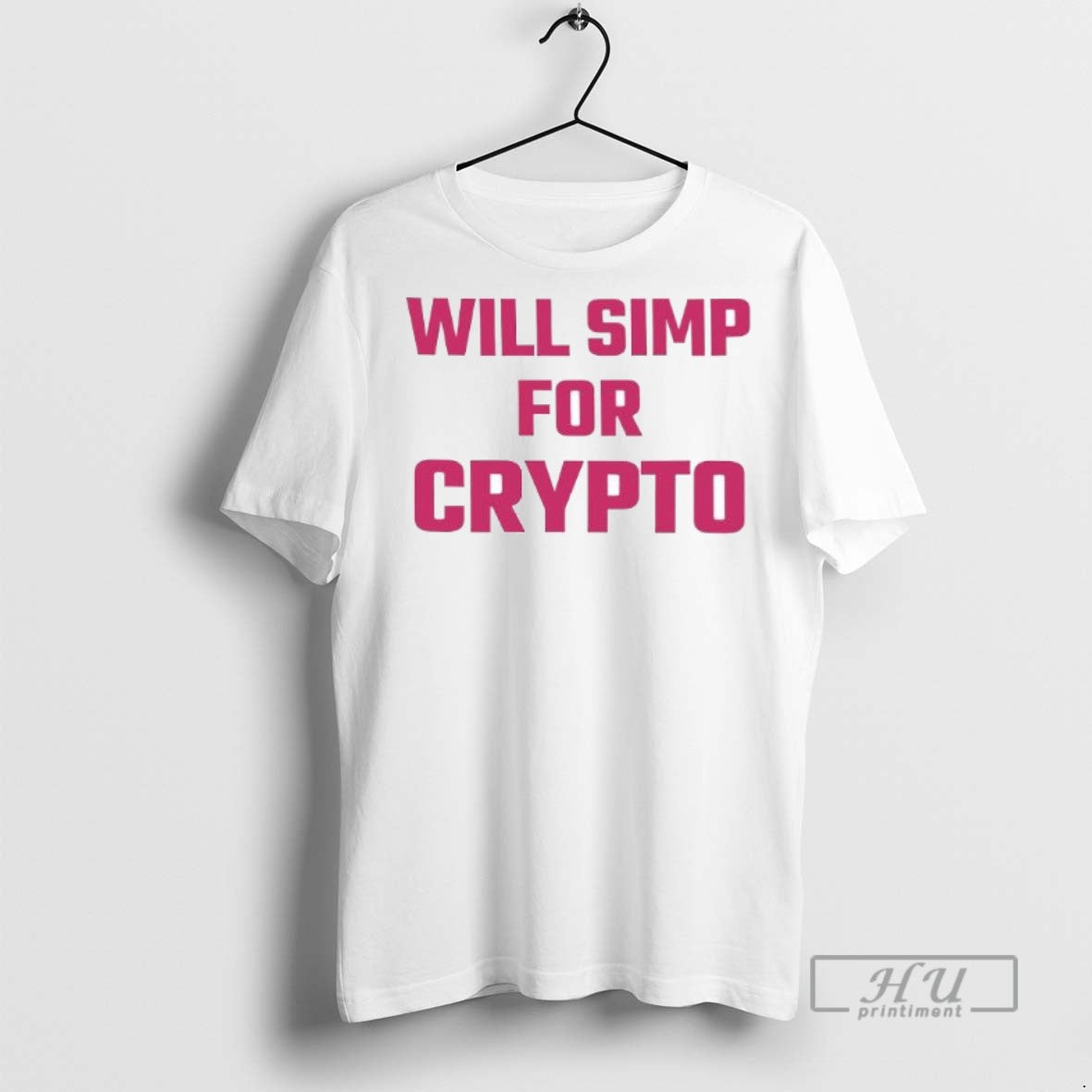Limited Edition Will Simp For Crypto Graphic Tee Shirt Sweatshirt Hoodies