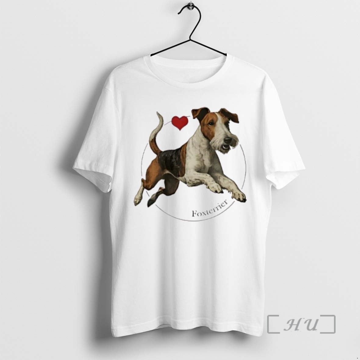 Limited Edition Wire Fox Terrier Portrait Vintage Tee Shirt Sweater