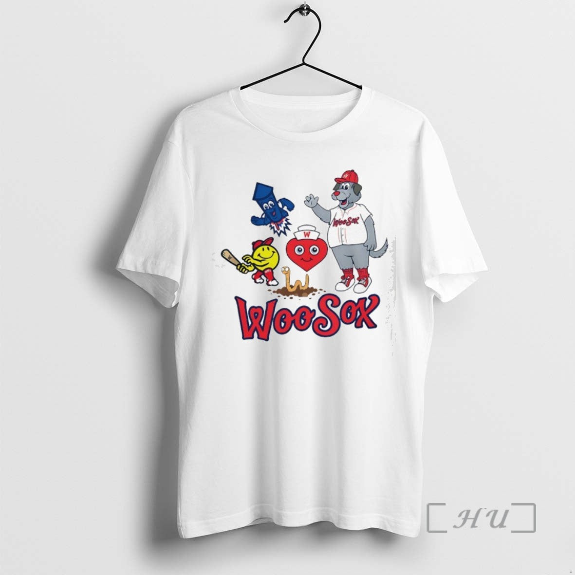 Limited Edition Woosox Mascot Boston Red Sox With Items Tee Shirt Sweater