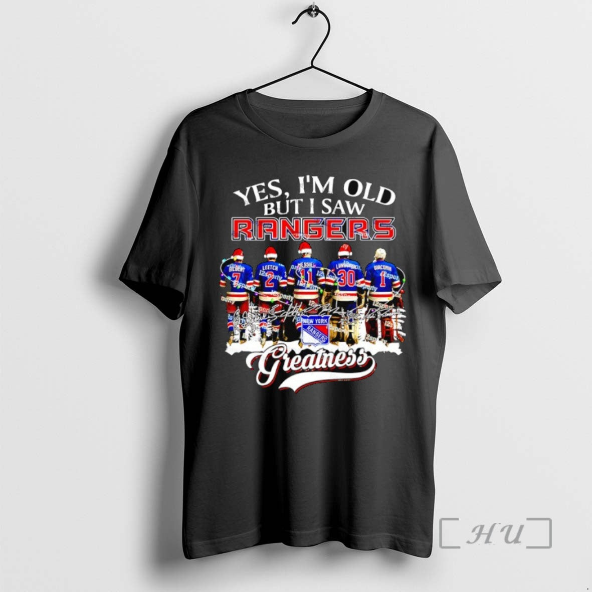 Limited Edition Yes Im Old But I Saw New York Rangers Greatness Legends Christmas Signatures