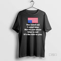 Limited Edition You Voted Red I Vote Blue But Its Not About Blue Vs Red