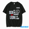 Lindemann Sex Ist Eine Schlacht Liebe Ist Krieg Meine Welt Tour Tshirts Sweater
