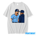Mad Max Scherzer Yelling At John Schneider Caricature Tshirts Sweater
