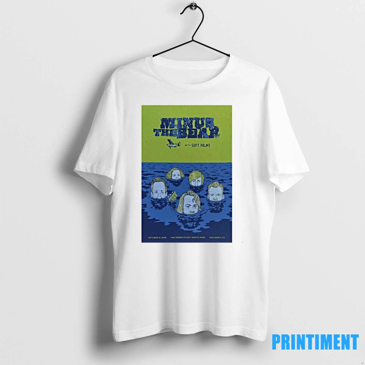 Minus The Bear Oct 8 2025 San Diego Ca Faces Tshirts Sweater