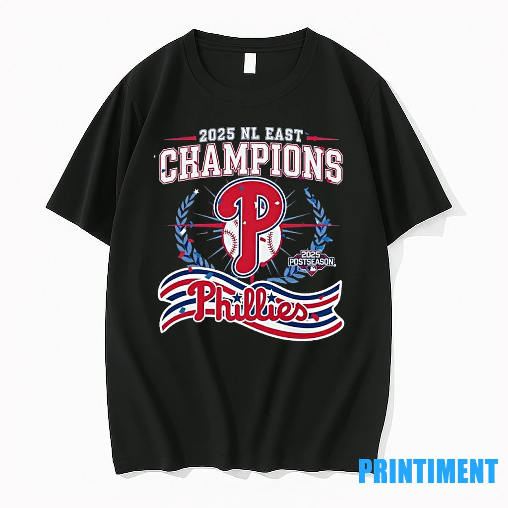 Nl East Champions 2025 Philadelphia Phillies Tshirts Sweater