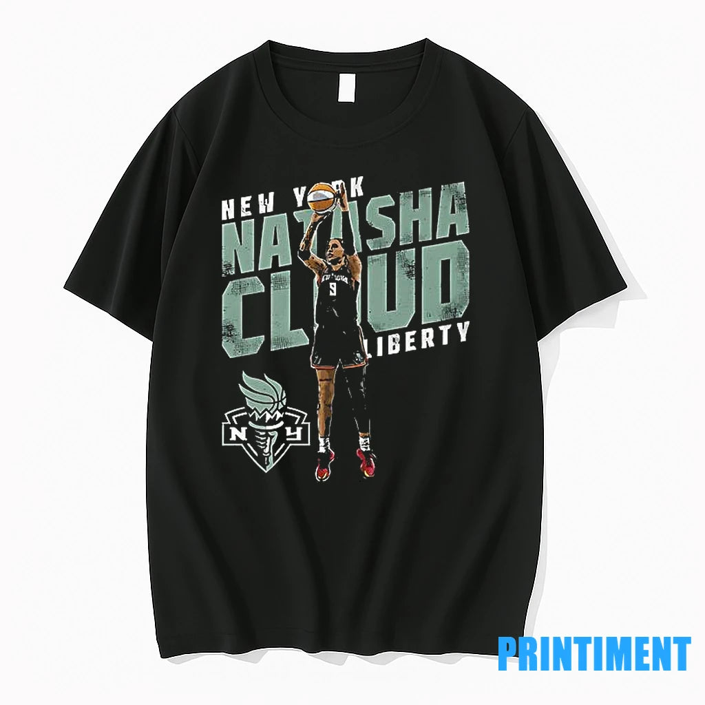 Natasha Cloud New York Liberty Slant Tshirts Sweater