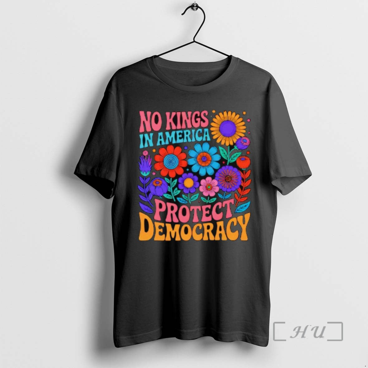 New No King In American Protect Democracy Tee Sweater