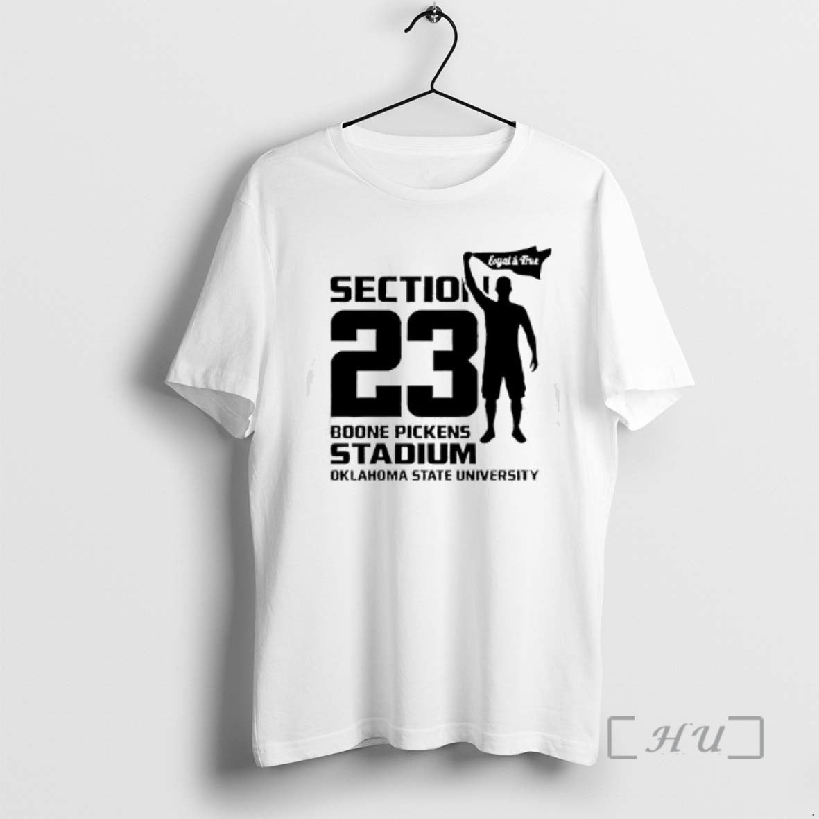 New Pistol Pete Oklahoma State University Osu Section 23 Boone Pickens Stadium Tee Sweater