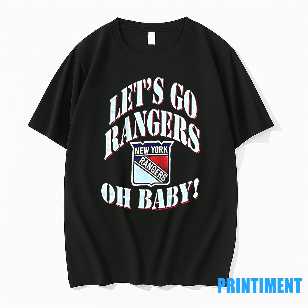 New York Rangers Lets Go Rangers Oh Baby Tshirts Sweater